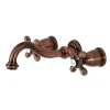 Online KS312AXAC Vintage 2-Handle Wall Mount Bathroom Faucet, Antique Copper Wall Mount