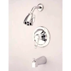 KS511CK Tub and Shower Faucet in Polished Chrome Tub & Shower Sets