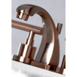 Clearance KS494CMLAC Manhattan 8 in. Widespread Bathroom Faucet, Antique Copper 8" Widespread