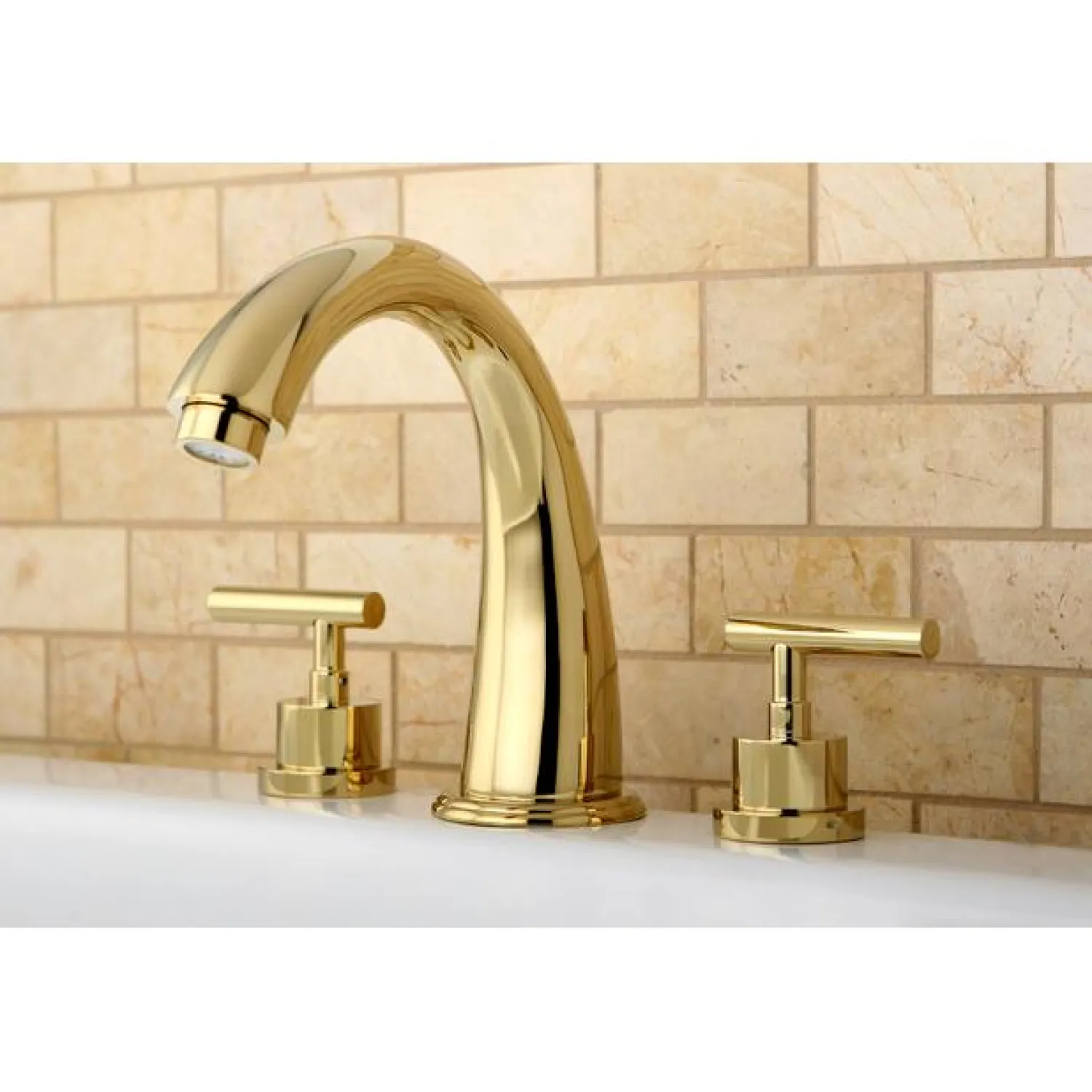 Sale KS2362CML Manhattan Roman Tub Filler Tub Faucets