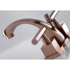 Sale KS494CQLAC Claremont 8 in. Widespread Bathroom Faucet, Antique Copper 8" Widespread