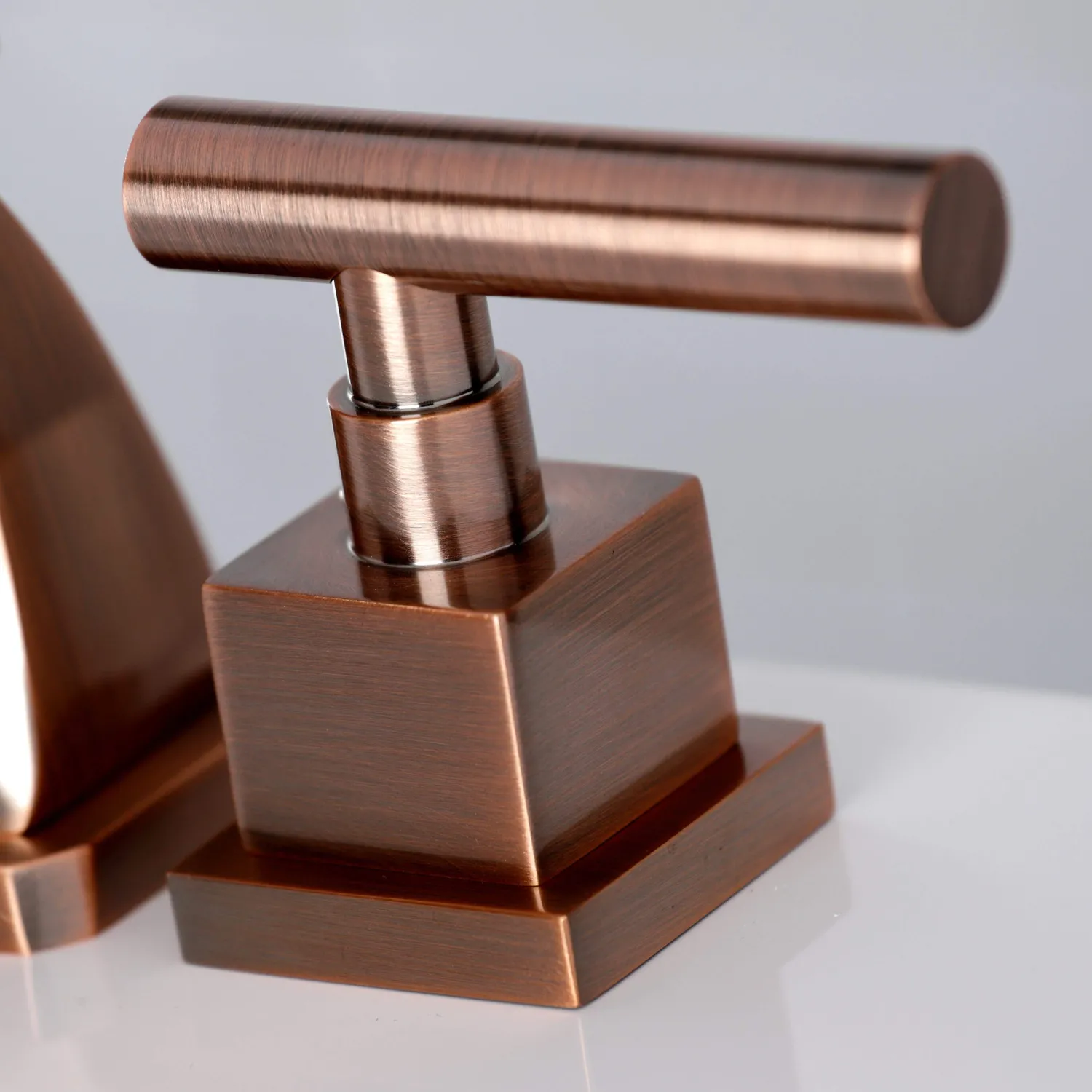Sale KS494CQLAC Claremont 8 in. Widespread Bathroom Faucet, Antique Copper 8" Widespread