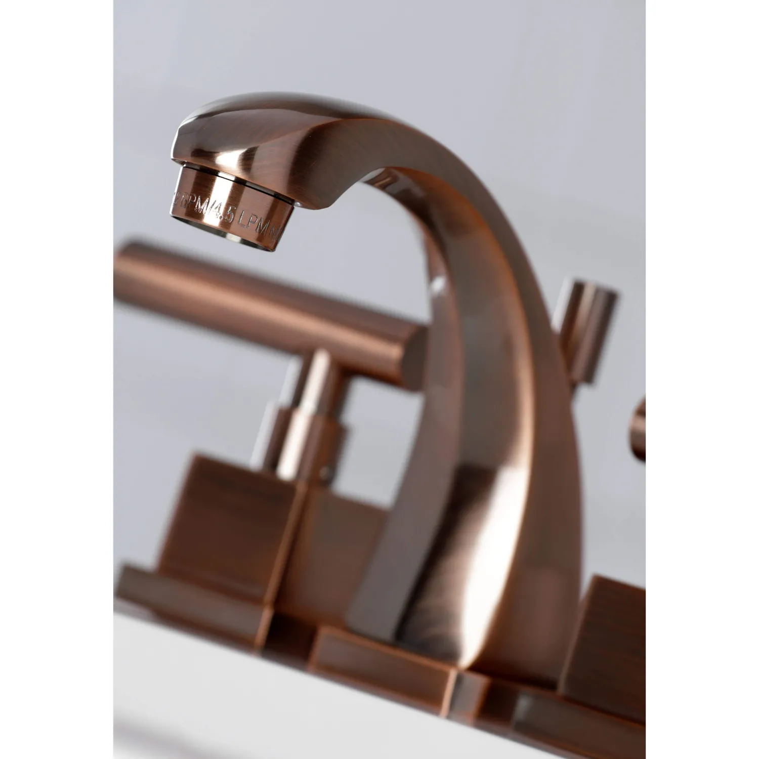 Sale KS494CQLAC Claremont 8 in. Widespread Bathroom Faucet, Antique Copper 8" Widespread