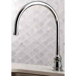 Hot KS821CSP Single-Handle Kitchen Faucet in Polished Chrome Widespread Kitchen Faucets|Faucets With Side Spray