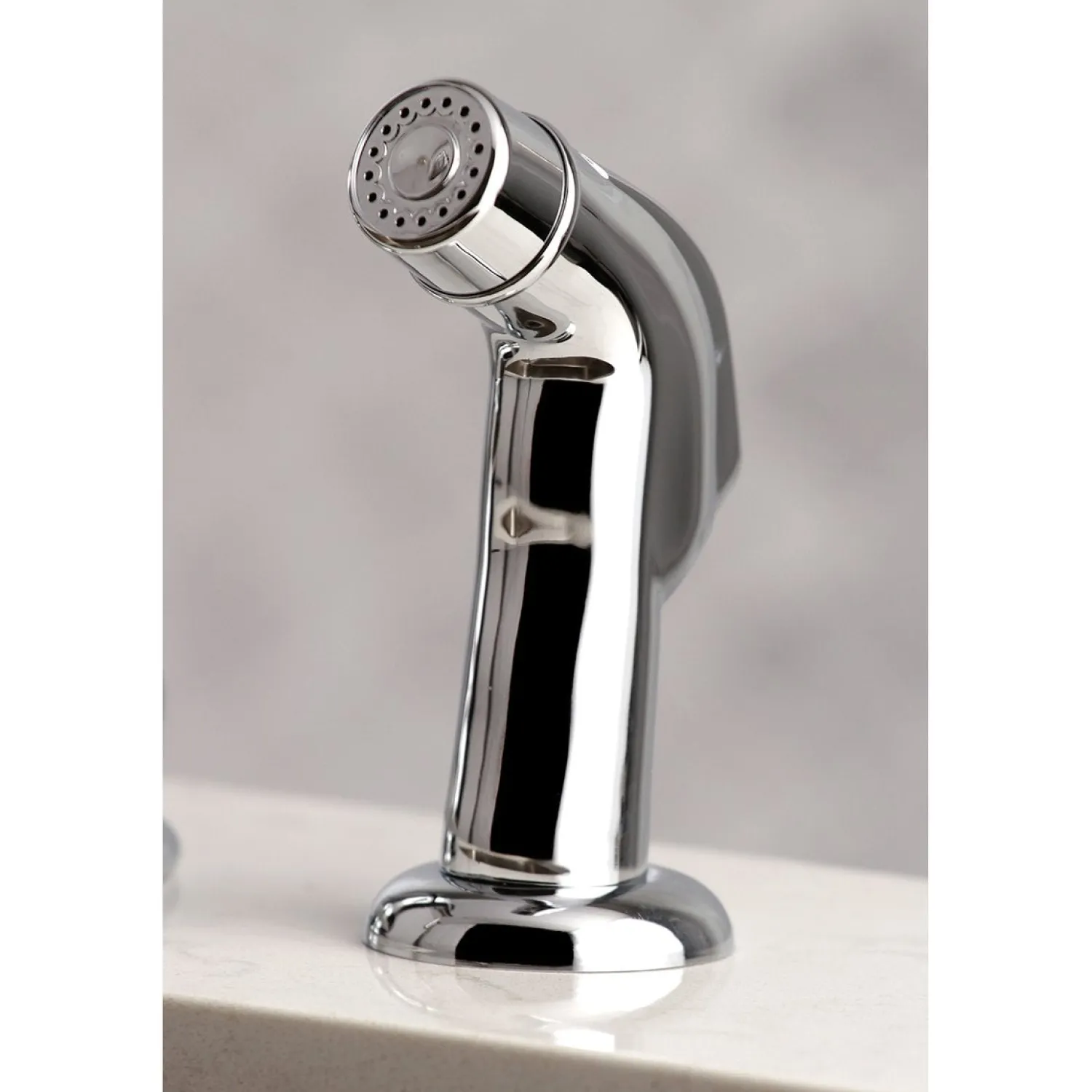 Hot KS821CSP Single-Handle Kitchen Faucet in Polished Chrome Widespread Kitchen Faucets|Faucets With Side Spray