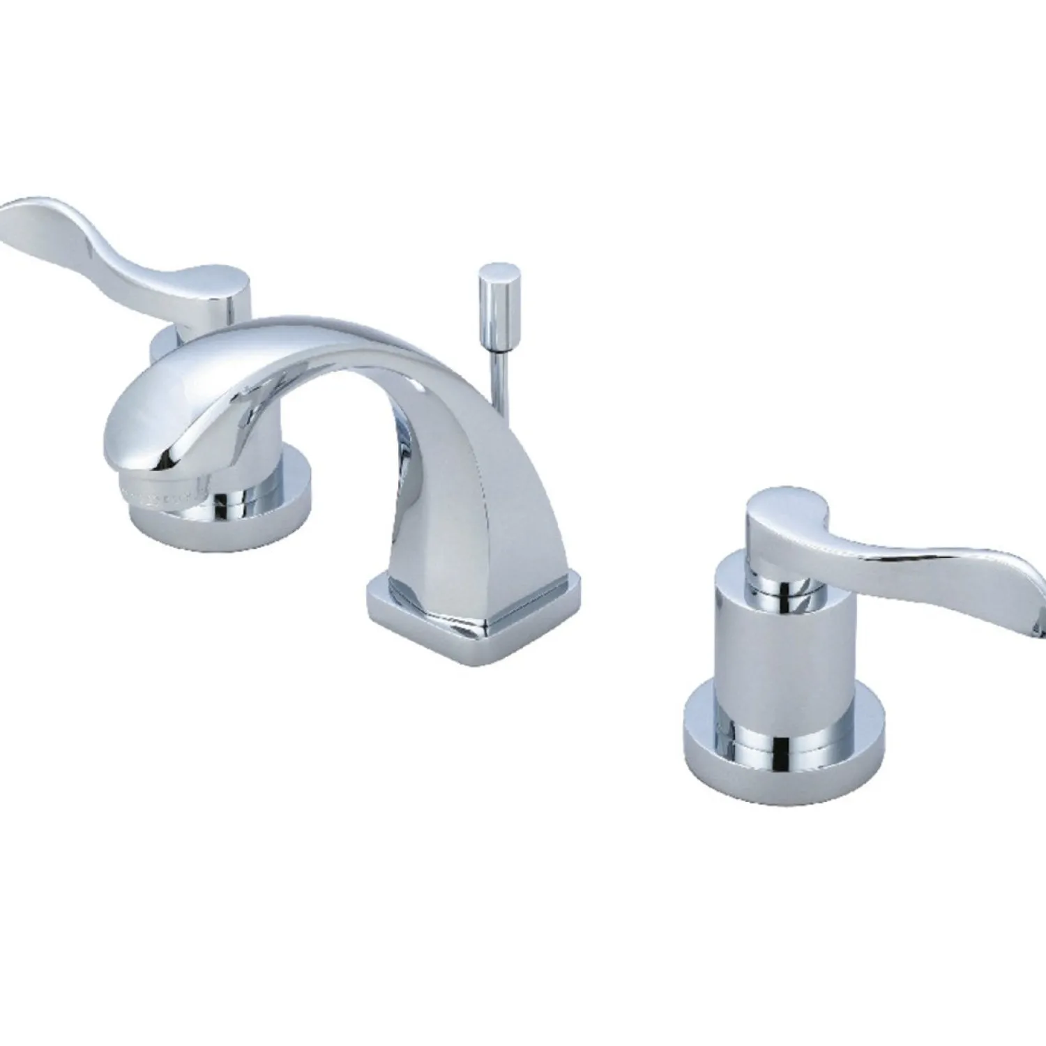 Best KS4941DFL Nu Wave Widespread Bathroom Faucet in Polished Chrome 8" Widespread