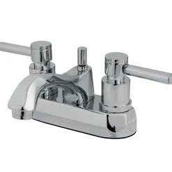 Outlet KS4261DL Concord Two Handle 4" Centerset Lavatory Faucet with Brass Concord Pop-up 4" Center Set