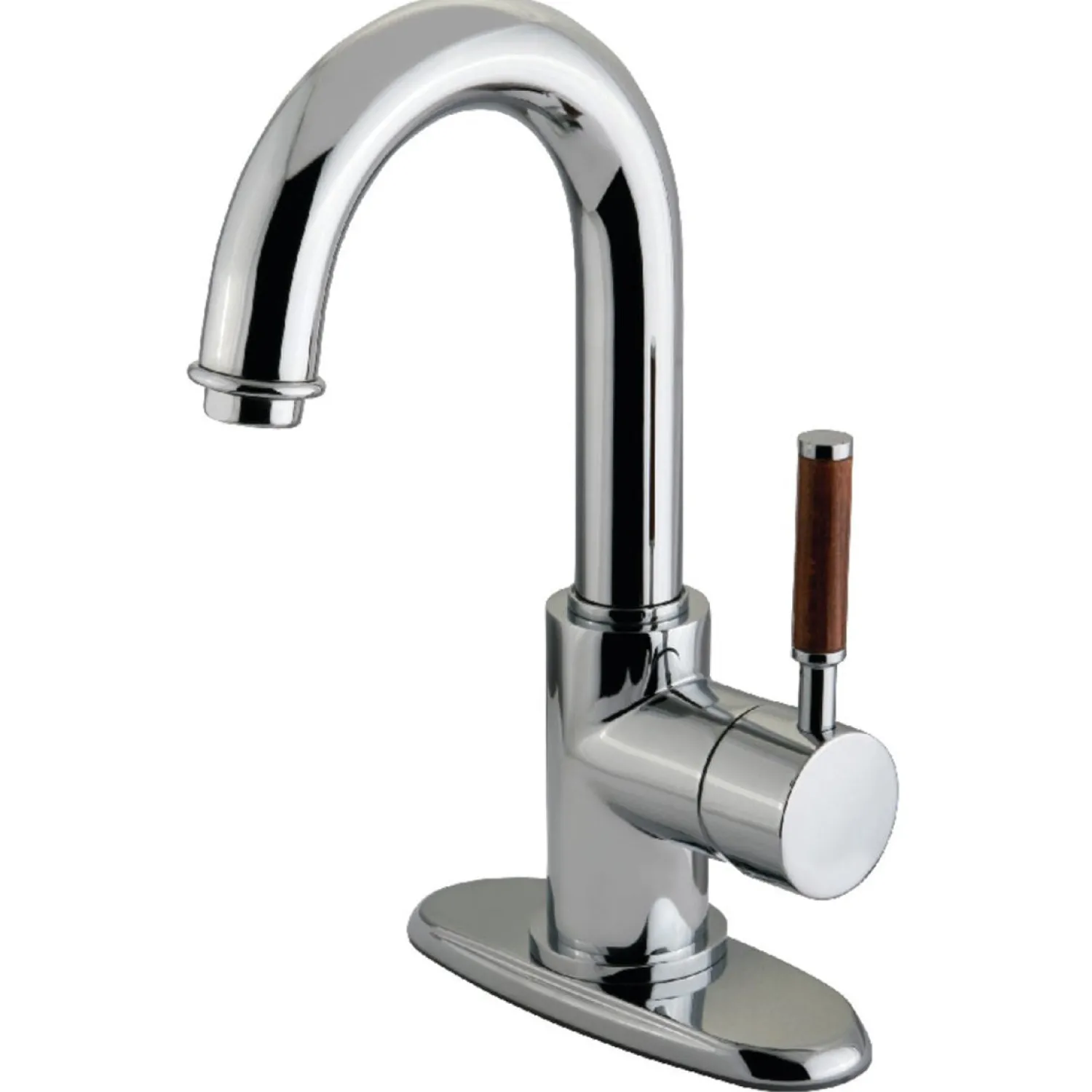 Discount KS8431DWL 4-Inch Centerset Bathroom Faucet in Polished Chrome Single Hole|4" Center Set