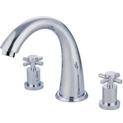 Outlet KS2361DX Two Handle Roman Tub Filler Tub Faucets