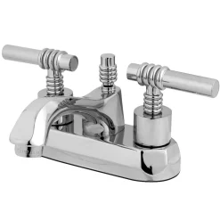 Online KS4261ML 4-Inch Centerset Bathroom Faucet in Polished Chrome 4" Center Set