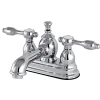 Online KS7001TAL 4" Centerset Lavatory Faucet with Brass Pop-up in Chrome 4" Center Set