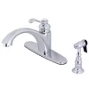 KS6571TPLBS Single-Handle Kitchen Faucet in Polished Chrome Faucets With Side Spray