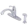 KS6571TPLSP Single-Handle Kitchen Faucet in Polished Chrome Faucets With Side Spray