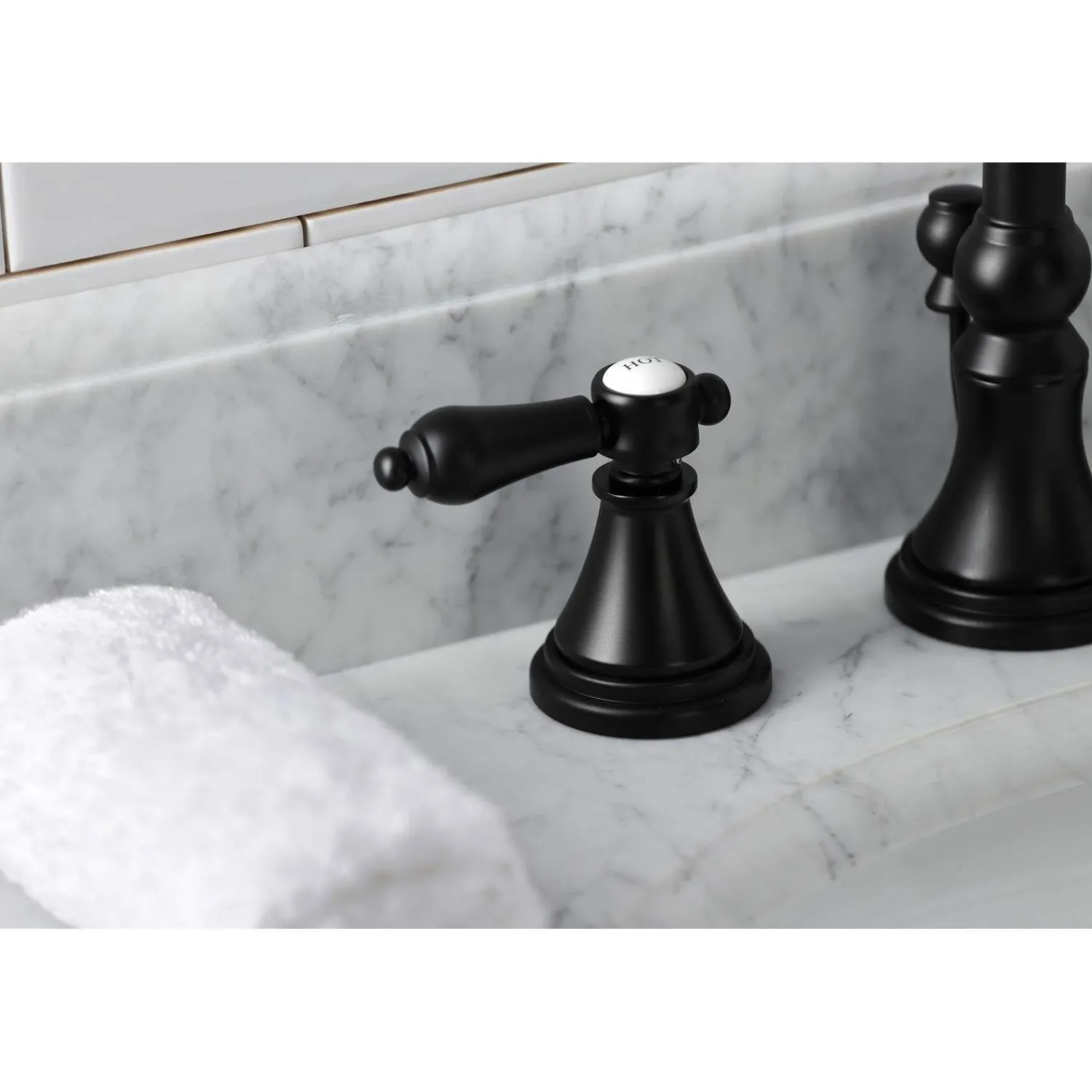 Hot KS298XBAL-P Heirloom Widespread Bathroom Faucet with Brass Pop-Up 8" Widespread