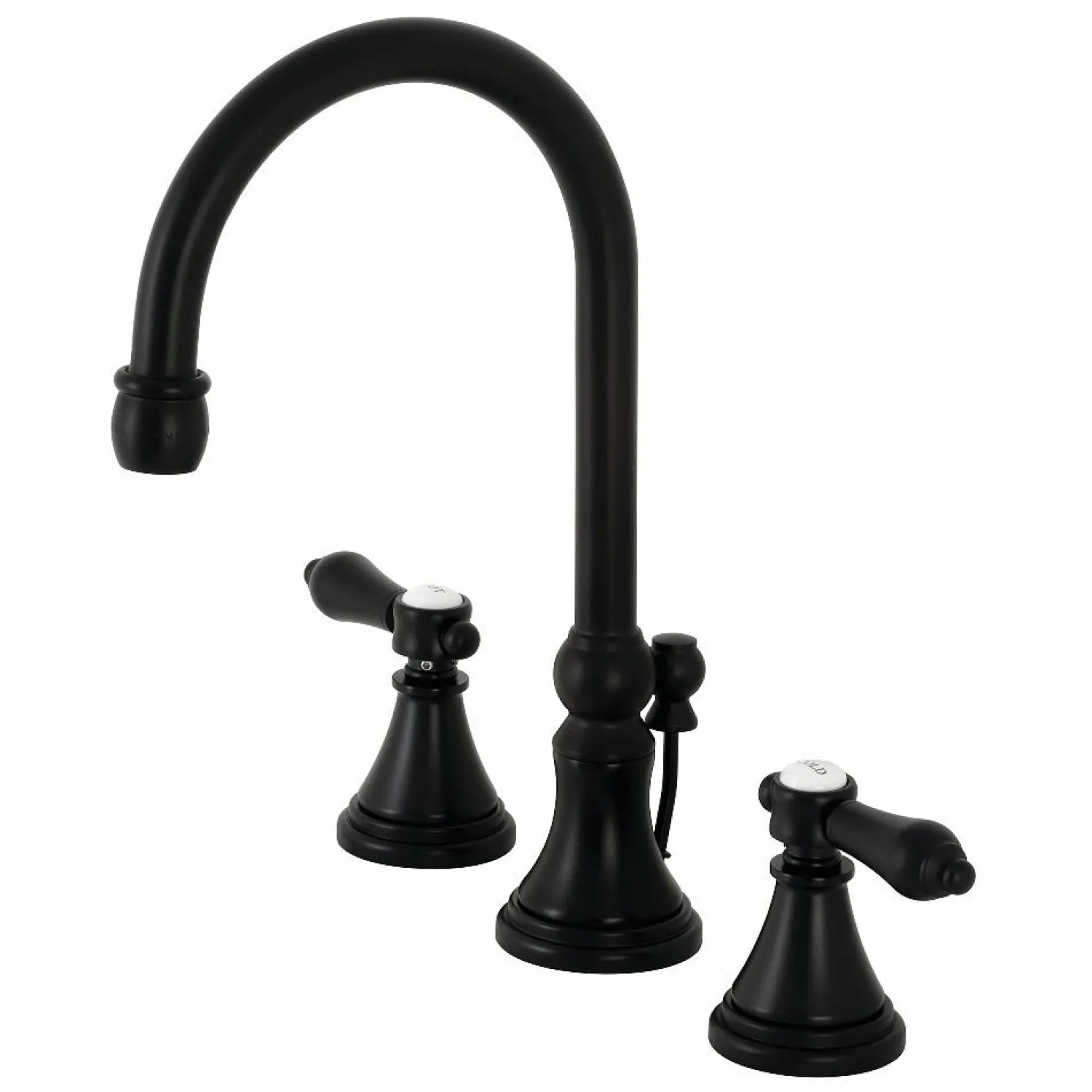 Hot KS298XBAL-P Heirloom Widespread Bathroom Faucet with Brass Pop-Up 8" Widespread
