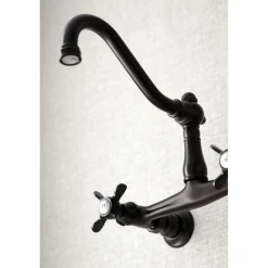 Best KS324XBEX-P 8" Center Wall Mount Bathroom Faucet Wall Mount