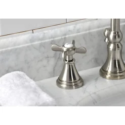Hot KS298XBEX-P Essex Widespread Bathroom Faucet with Brass Pop-Up 8" Widespread