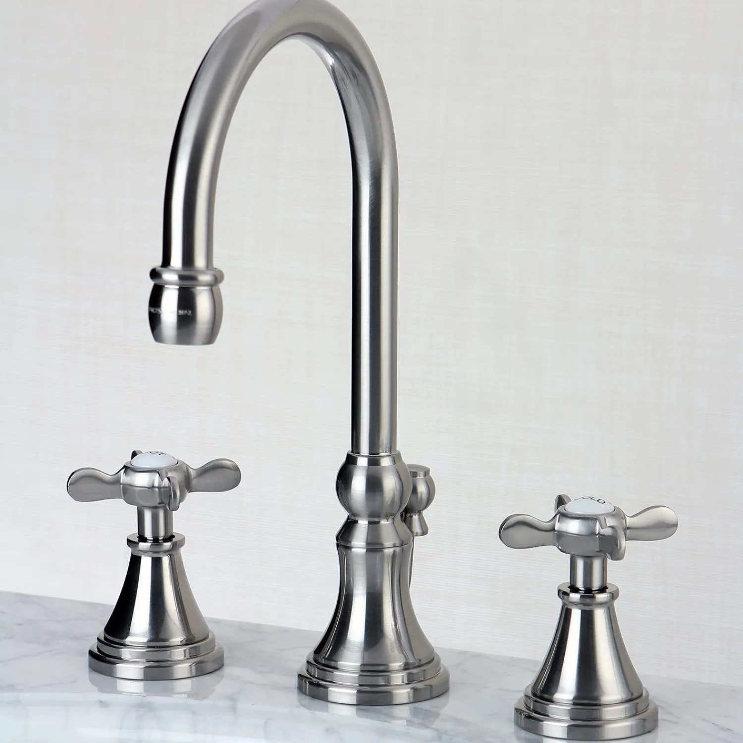 Hot KS298XBEX-P Essex Widespread Bathroom Faucet with Brass Pop-Up 8" Widespread