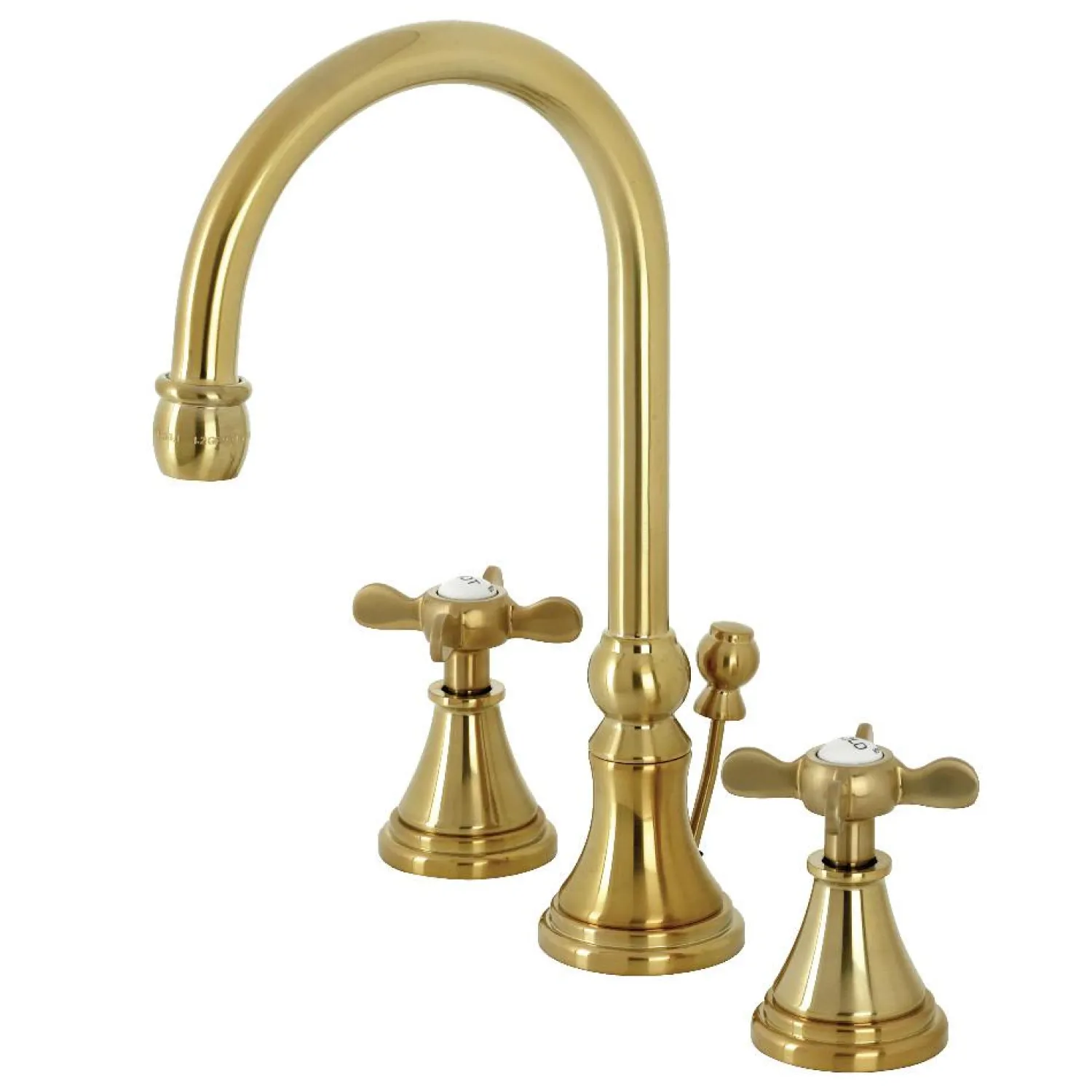Hot KS298XBEX-P Essex Widespread Bathroom Faucet with Brass Pop-Up 8" Widespread