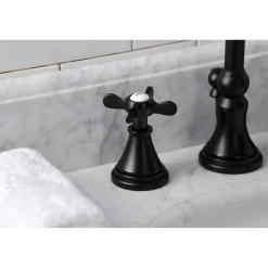 Hot KS298XBEX-P Essex Widespread Bathroom Faucet with Brass Pop-Up 8