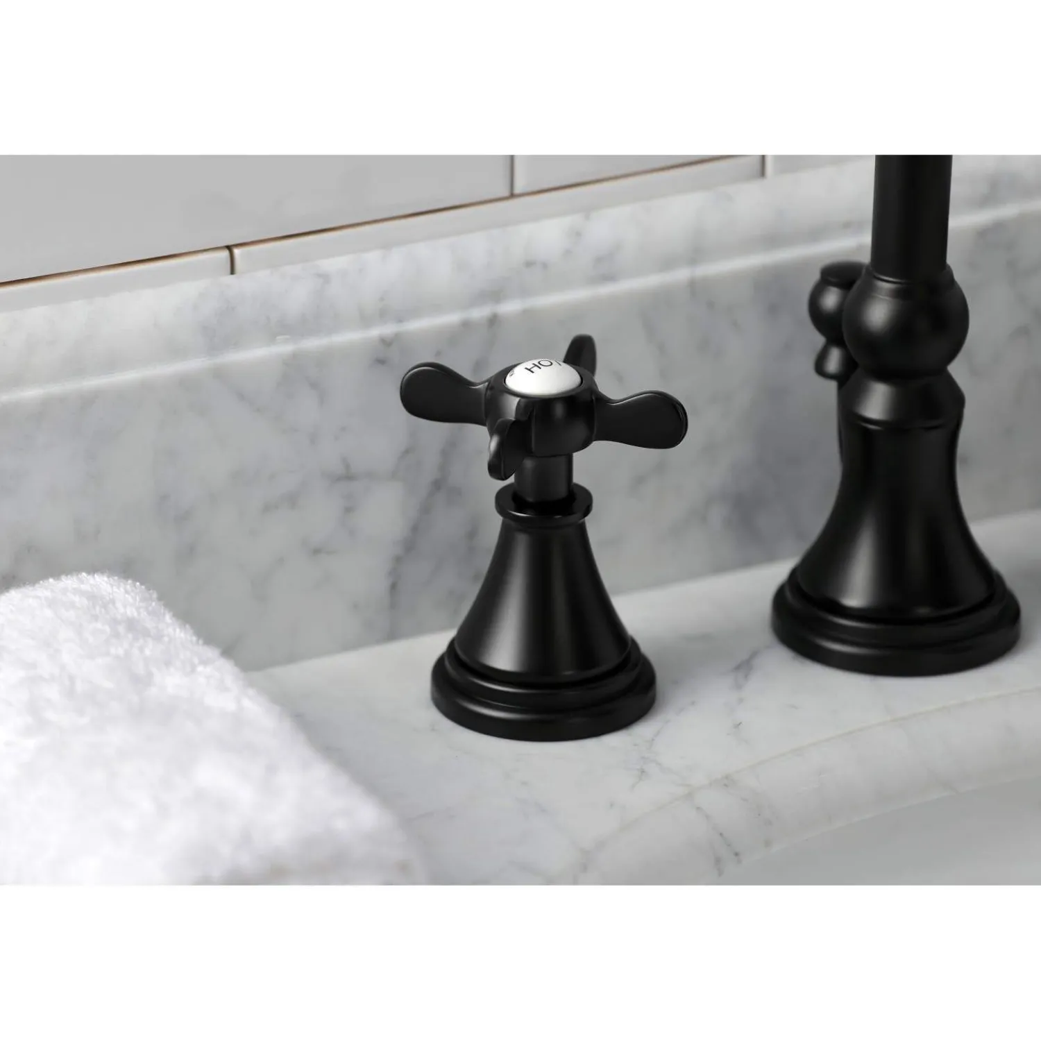 Hot KS298XBEX-P Essex Widespread Bathroom Faucet with Brass Pop-Up 8" Widespread