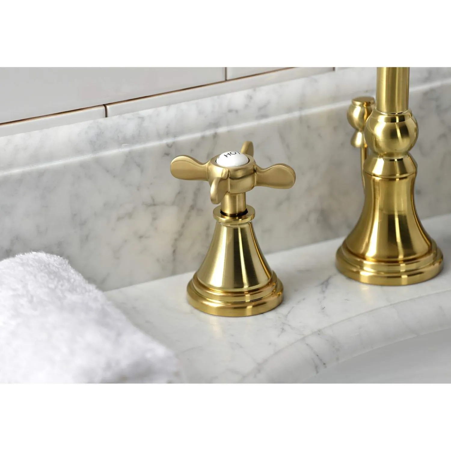 Hot KS298XBEX-P Essex Widespread Bathroom Faucet with Brass Pop-Up 8" Widespread