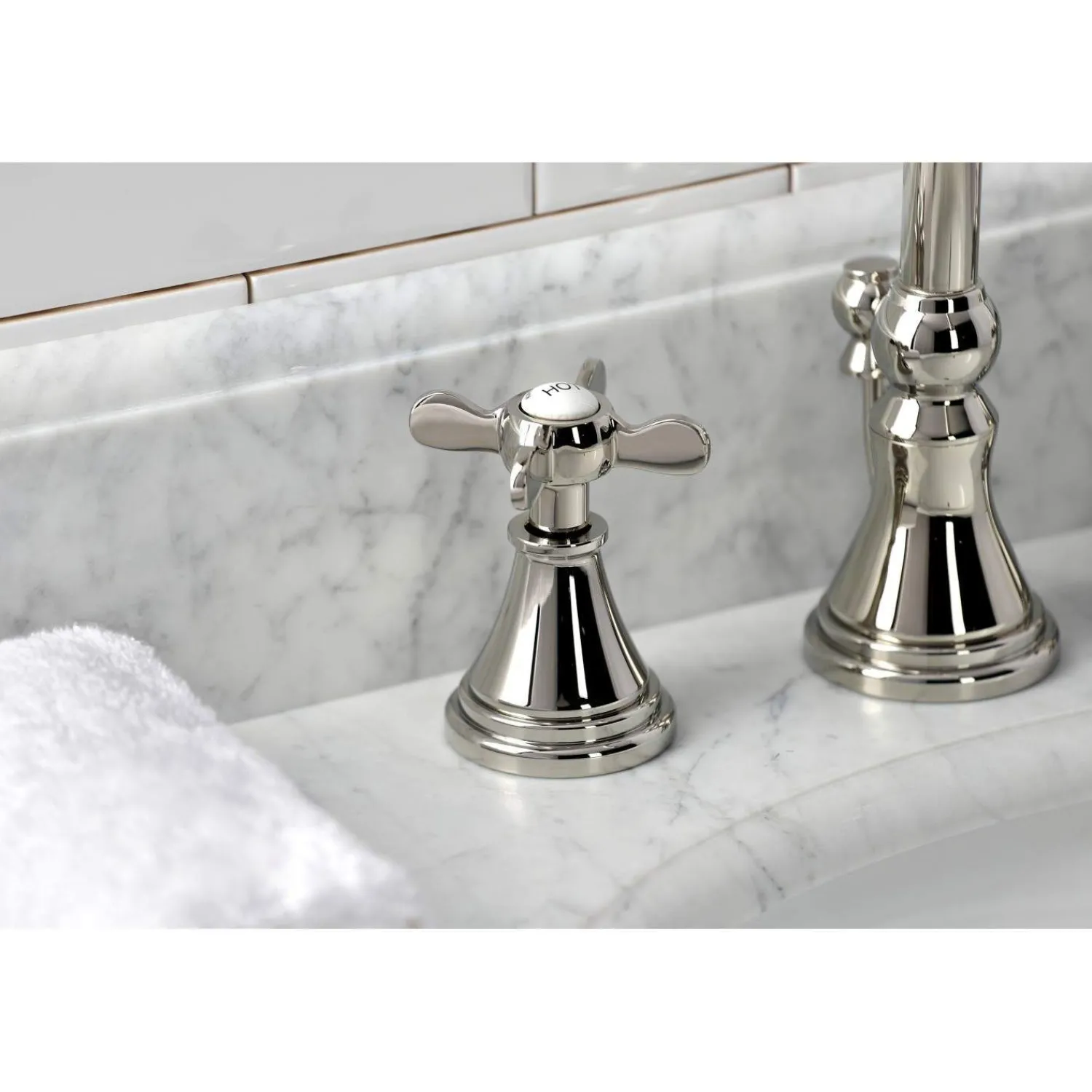 Hot KS298XBEX-P Essex Widespread Bathroom Faucet with Brass Pop-Up 8" Widespread