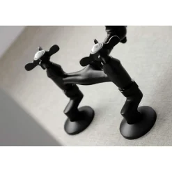 Online KS322XBEX-P 6-Inch Adjustable Center Wall Mount Kitchen Faucet Wall Mounted Kitchen Faucets