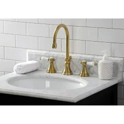 Sale KS298XBPL-P Bel Air Widespread Bathroom Faucet with Brass Pop-Up 8