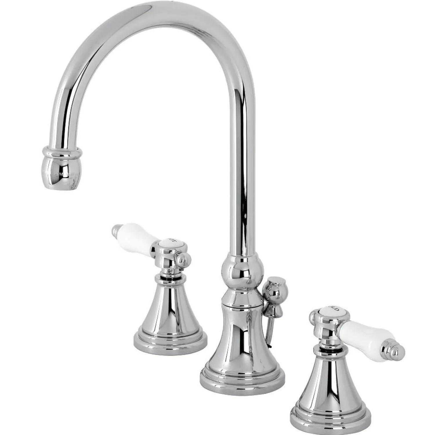 Sale KS298XBPL-P Bel Air Widespread Bathroom Faucet with Brass Pop-Up 8" Widespread