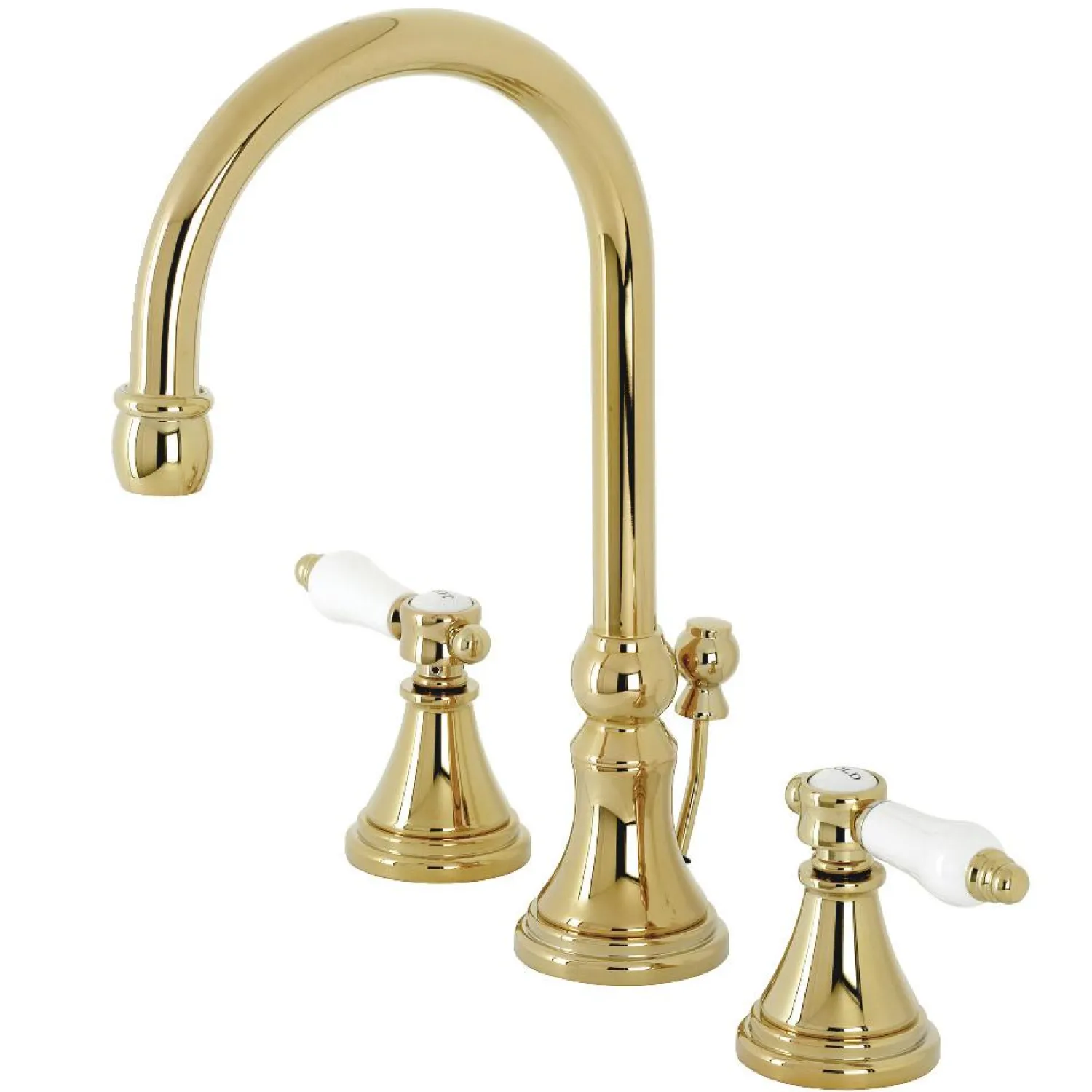 Sale KS298XBPL-P Bel Air Widespread Bathroom Faucet with Brass Pop-Up 8" Widespread