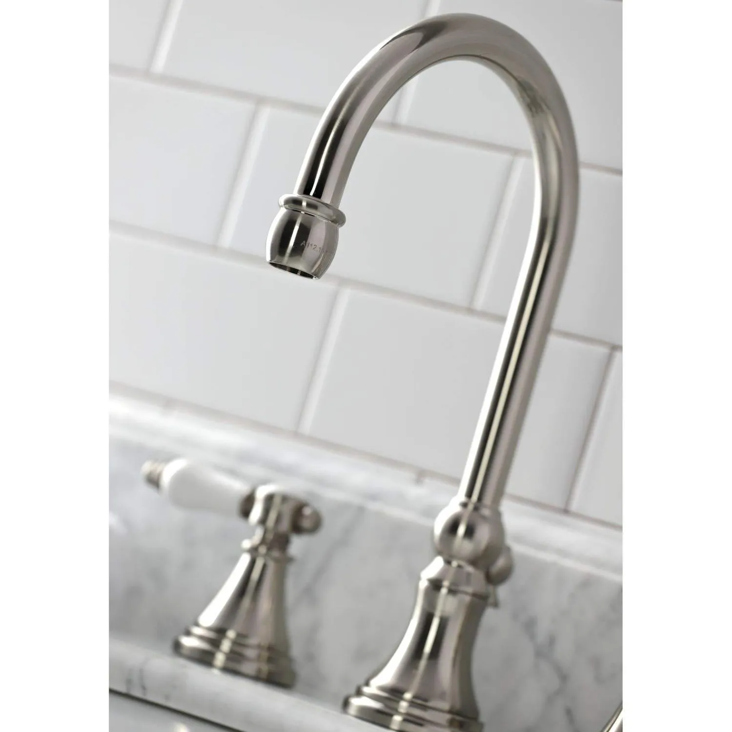 Sale KS298XBPL-P Bel Air Widespread Bathroom Faucet with Brass Pop-Up 8" Widespread