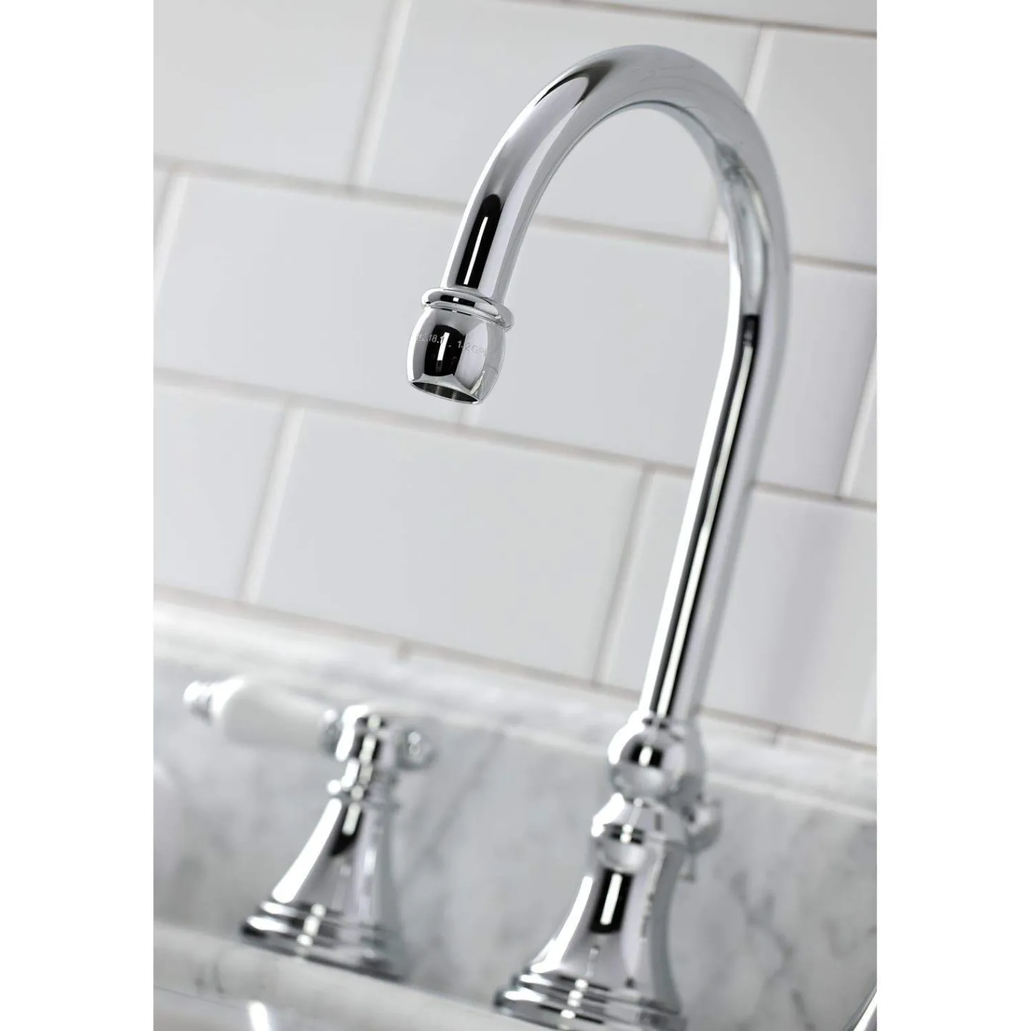 Sale KS298XBPL-P Bel Air Widespread Bathroom Faucet with Brass Pop-Up 8" Widespread
