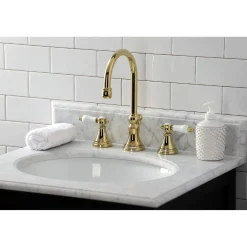 Sale KS298XBPL-P Bel Air Widespread Bathroom Faucet with Brass Pop-Up 8