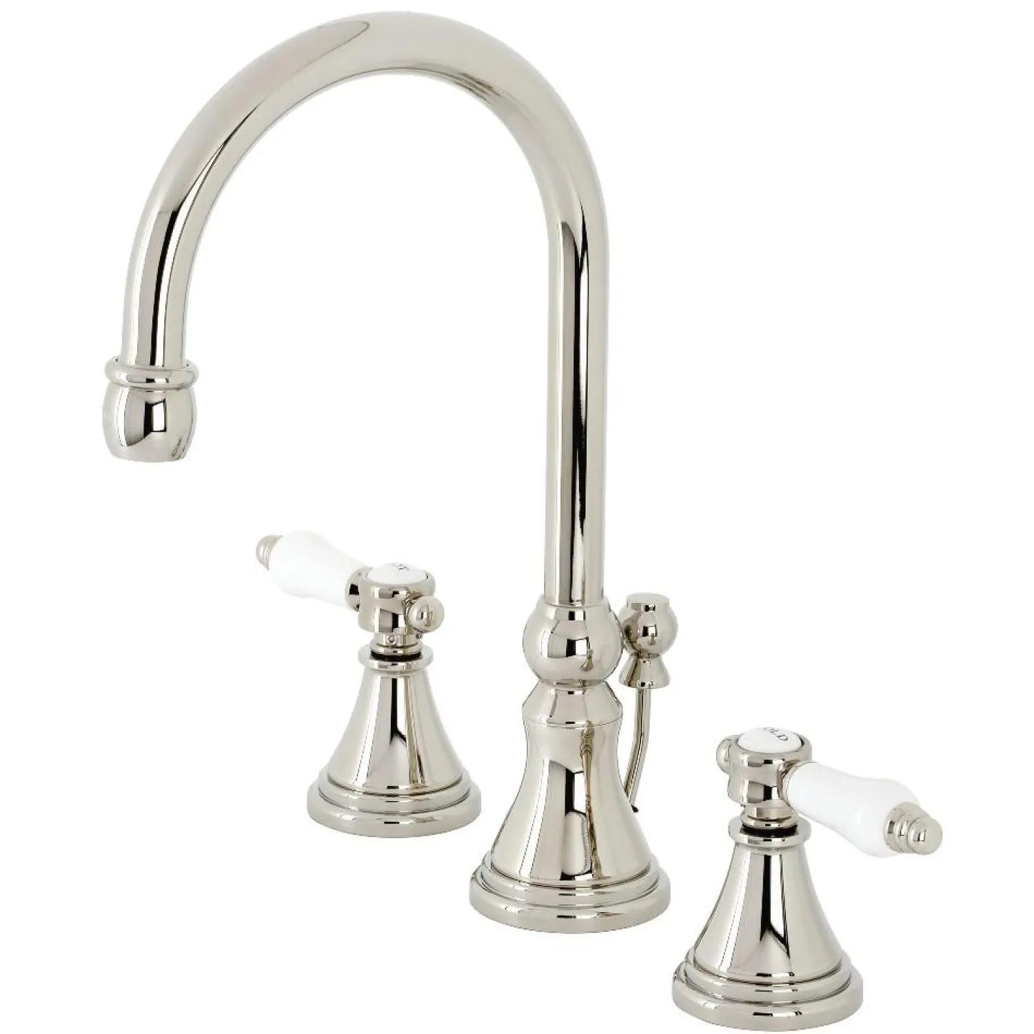 Sale KS298XBPL-P Bel Air Widespread Bathroom Faucet with Brass Pop-Up 8" Widespread