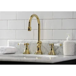 Sale KS298XBPL-P Bel Air Widespread Bathroom Faucet with Brass Pop-Up 8
