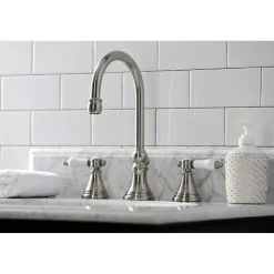 Sale KS298XBPL-P Bel Air Widespread Bathroom Faucet with Brass Pop-Up 8