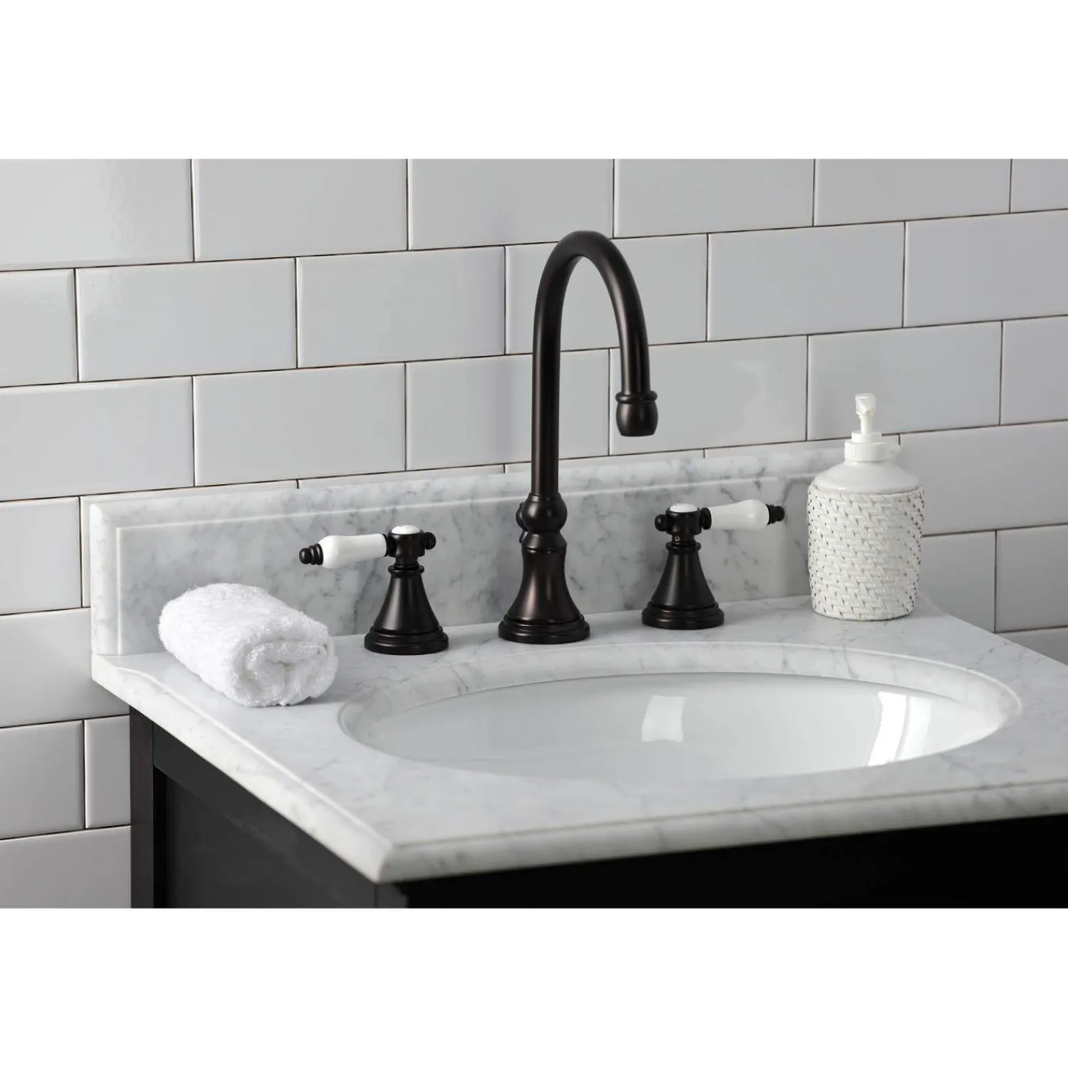 Sale KS298XBPL-P Bel Air Widespread Bathroom Faucet with Brass Pop-Up 8" Widespread