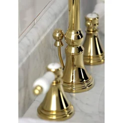 Sale KS298XBPL-P Bel Air Widespread Bathroom Faucet with Brass Pop-Up 8