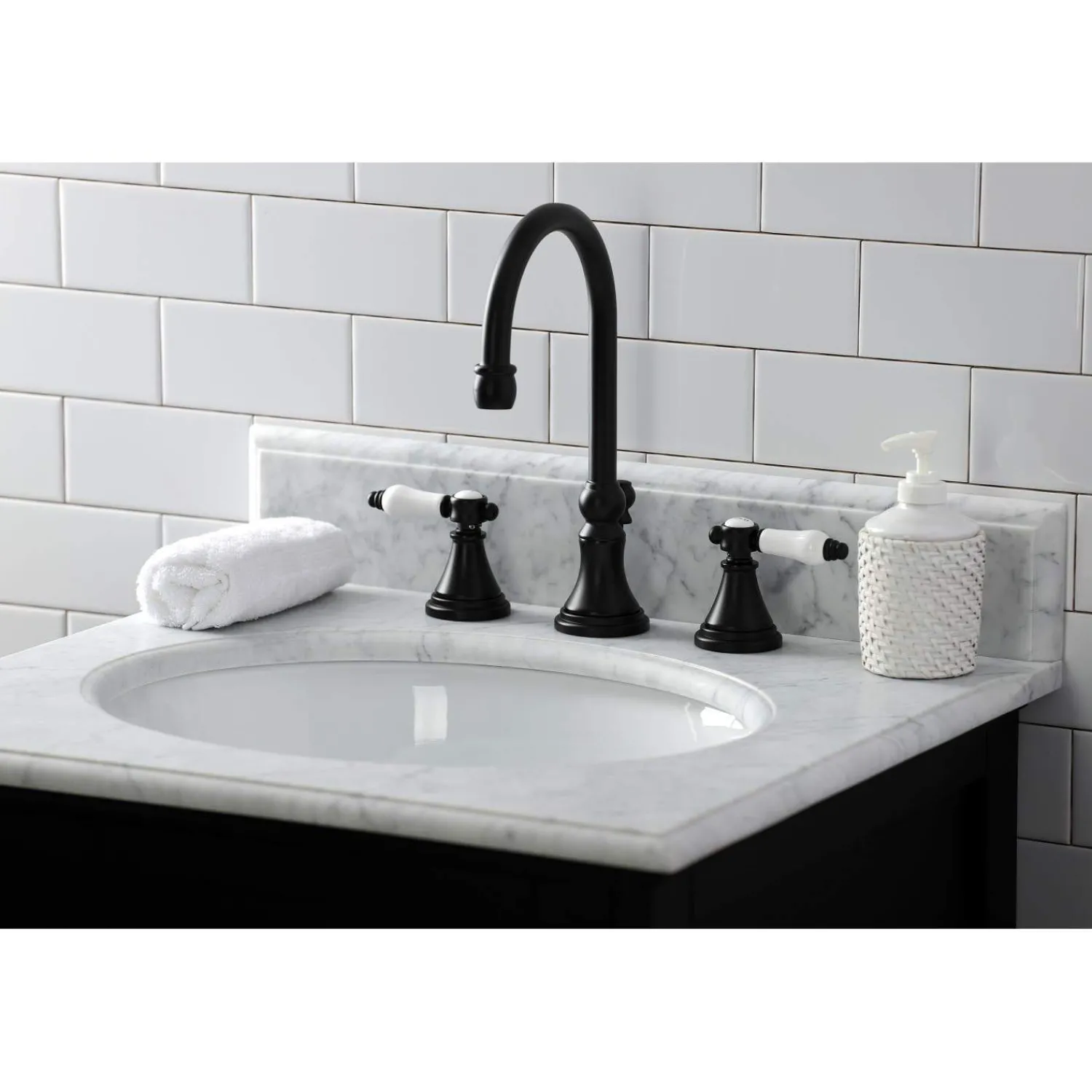 Sale KS298XBPL-P Bel Air Widespread Bathroom Faucet with Brass Pop-Up 8" Widespread