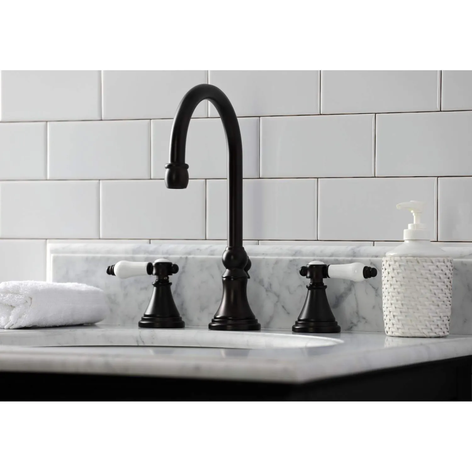 Sale KS298XBPL-P Bel Air Widespread Bathroom Faucet with Brass Pop-Up 8" Widespread