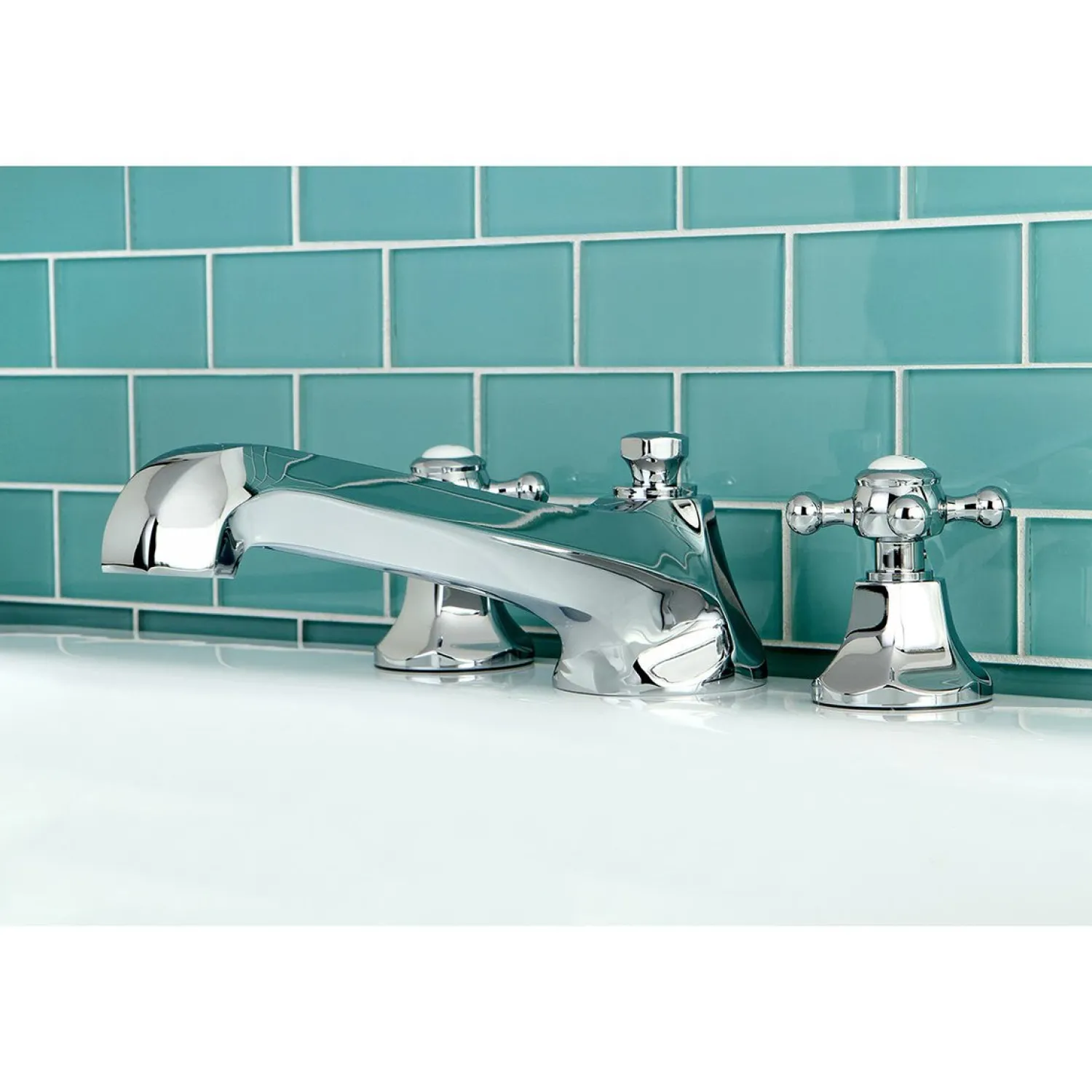 Hot KS430XBX-P Vintage Roman 8.5" x 8" x 2.75" Tub Faucet Tub Faucets