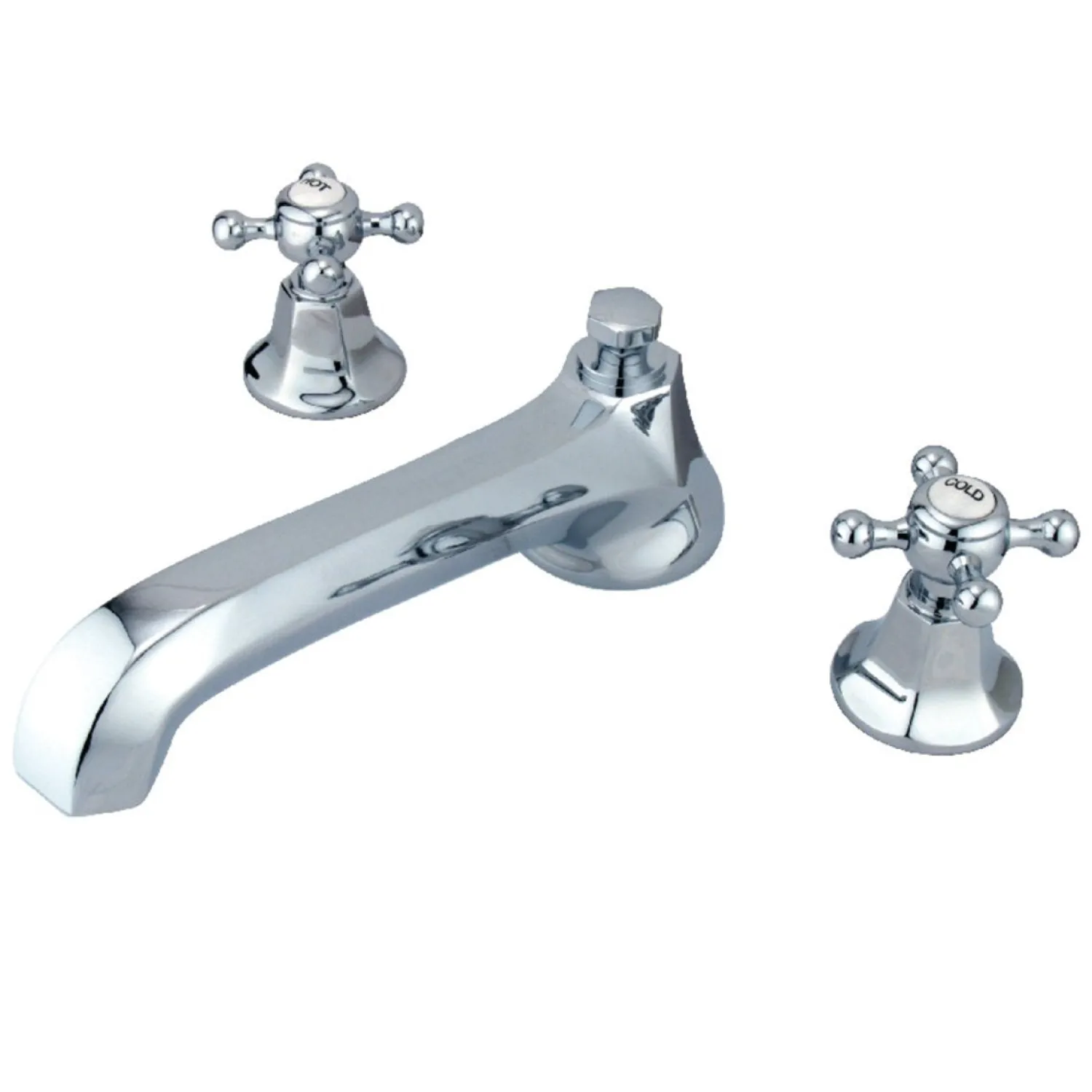 Hot KS430XBX-P Vintage Roman 8.5" x 8" x 2.75" Tub Faucet Tub Faucets