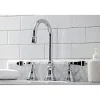 Clearance KS298XCFL-P Century Widespread Bathroom Faucet with Brass Pop-Up 8" Widespread
