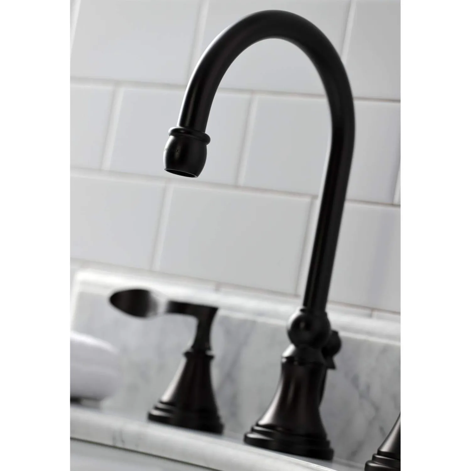 Clearance KS298XCFL-P Century Widespread Bathroom Faucet with Brass Pop-Up 8" Widespread