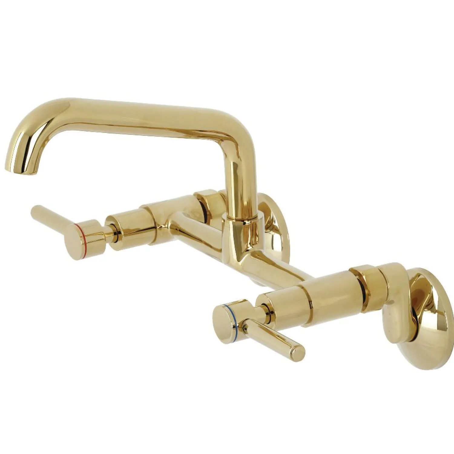 New KS823X-P Concord Two-Handle Wall-Mount Kitchen Faucet Wall Mounted Kitchen Faucets