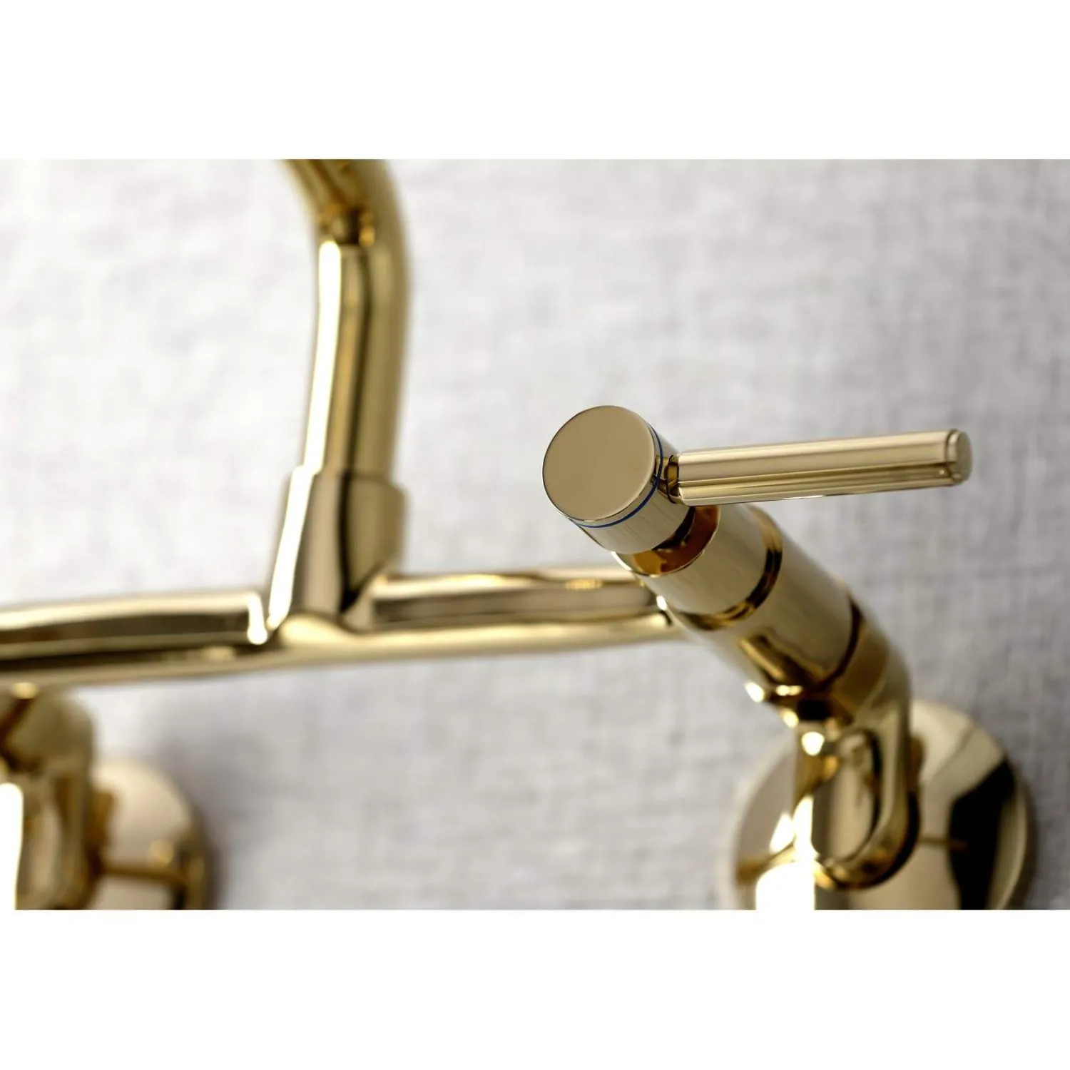 New KS823X-P Concord Two-Handle Wall-Mount Kitchen Faucet Wall Mounted Kitchen Faucets