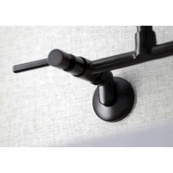 New KS823X-P Concord Two-Handle Wall-Mount Kitchen Faucet Wall Mounted Kitchen Faucets