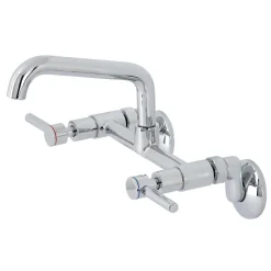 New KS823X-P Concord Two-Handle Wall-Mount Kitchen Faucet Wall Mounted Kitchen Faucets