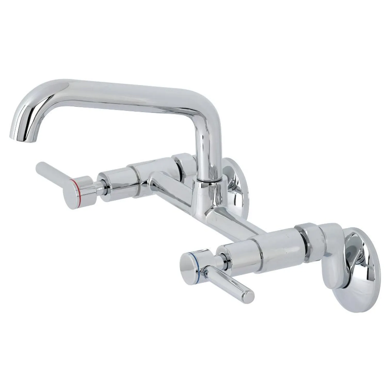 New KS823X-P Concord Two-Handle Wall-Mount Kitchen Faucet Wall Mounted Kitchen Faucets